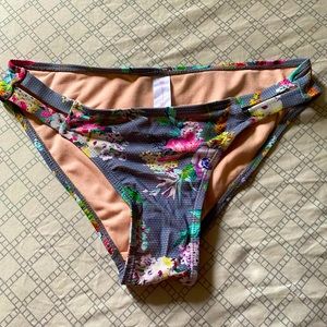 NOBO small (3-5) Floral print bikini bottoms